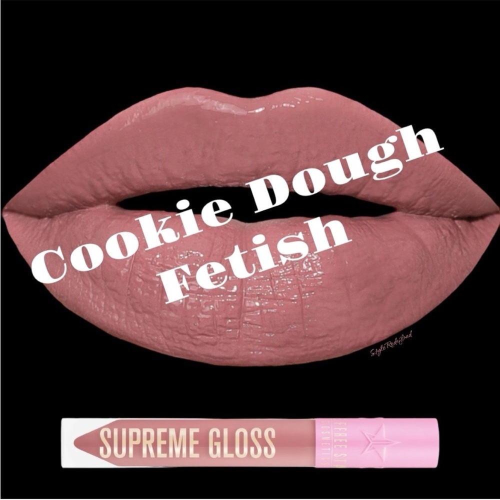 Cookie Dough Fetish Jeffree Star Supreme Lip Gloss NIB FULL SIZE Lippie Makeup